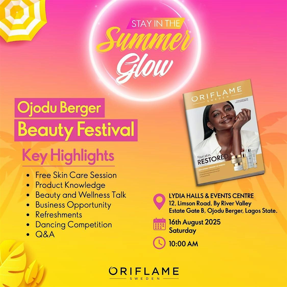 OJODU BERGER BEAUTY FESTIVAL