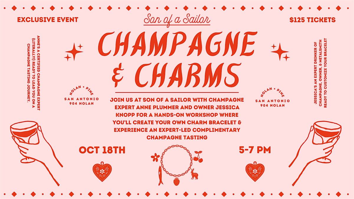 Champagne Tasting & Charm Bracelet Workshop