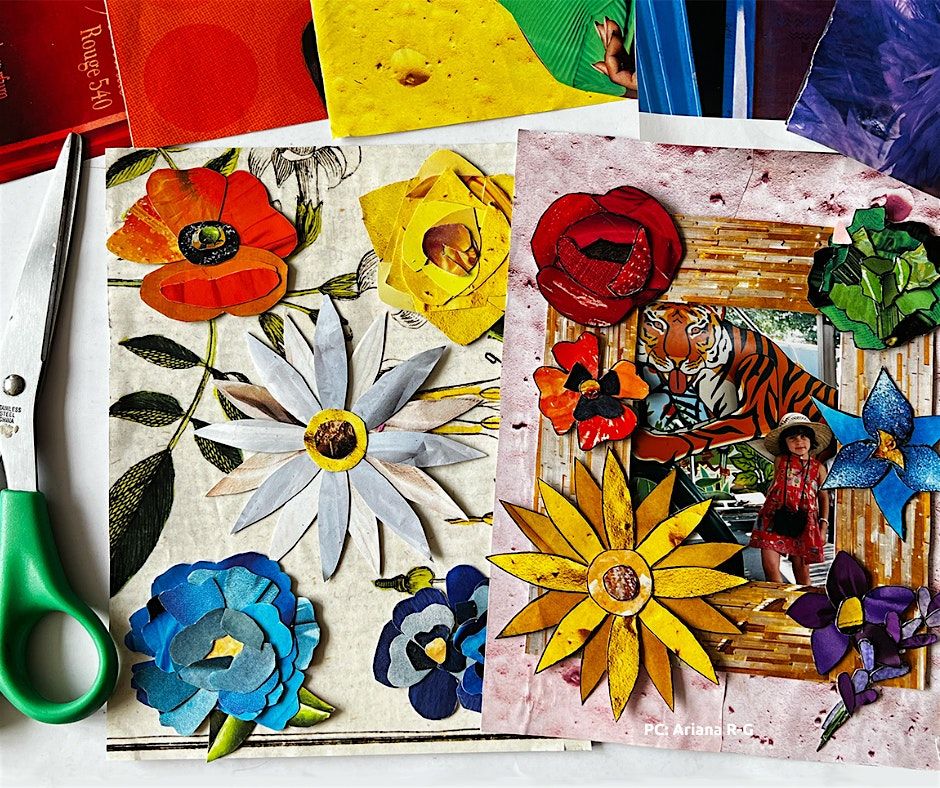 Painting with Paper in Nature w\/ Ariana 8\/16 at 4pm