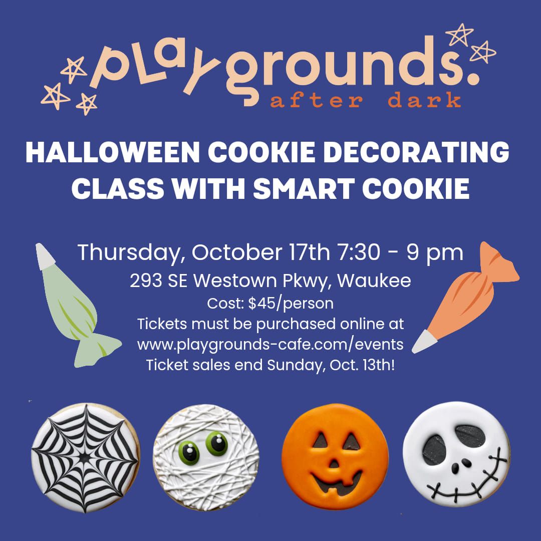 Halloween Cookie Decorating with Smart Cookie