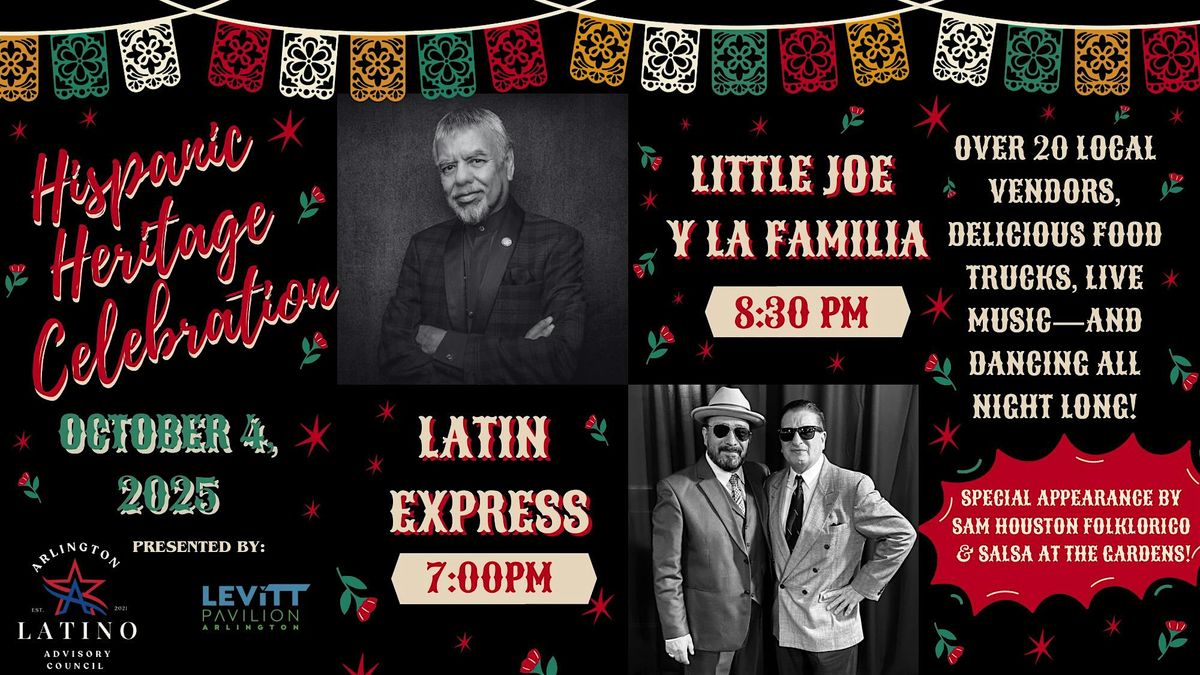 Hispanic Heritage Celebration w\/ Little Joe y La Familia feat.Latin Express
