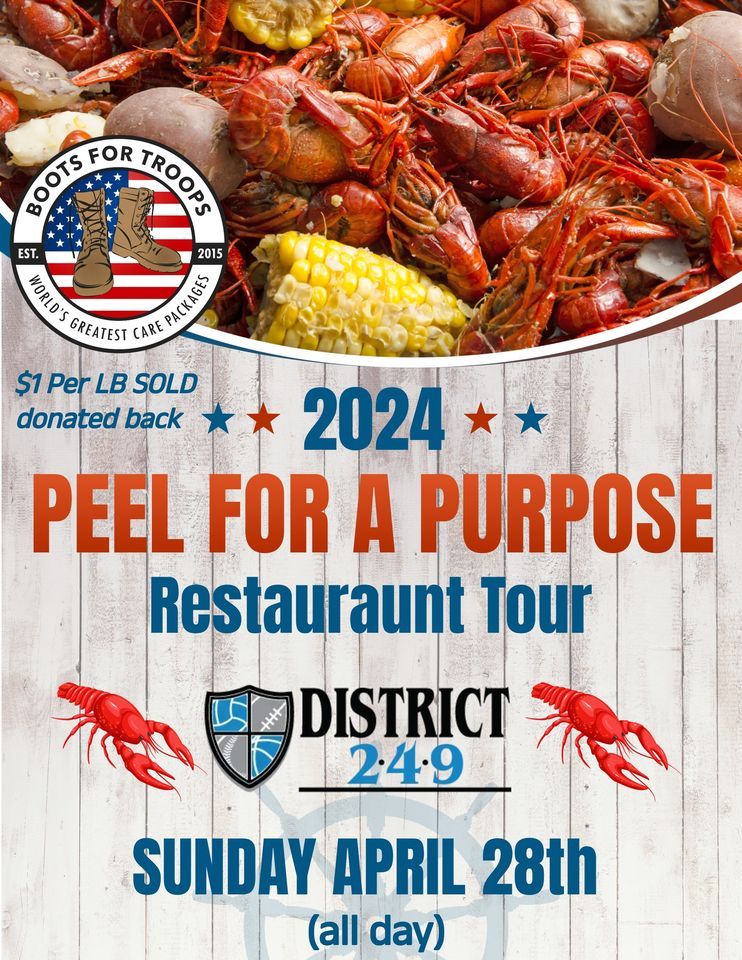 2024 Peel For A Purpose Restaurant Tour