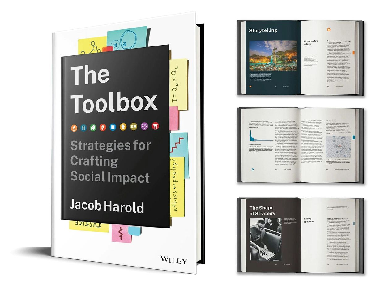 Book Talk -  The Toolbox: Strategies for Crafting Social Impact