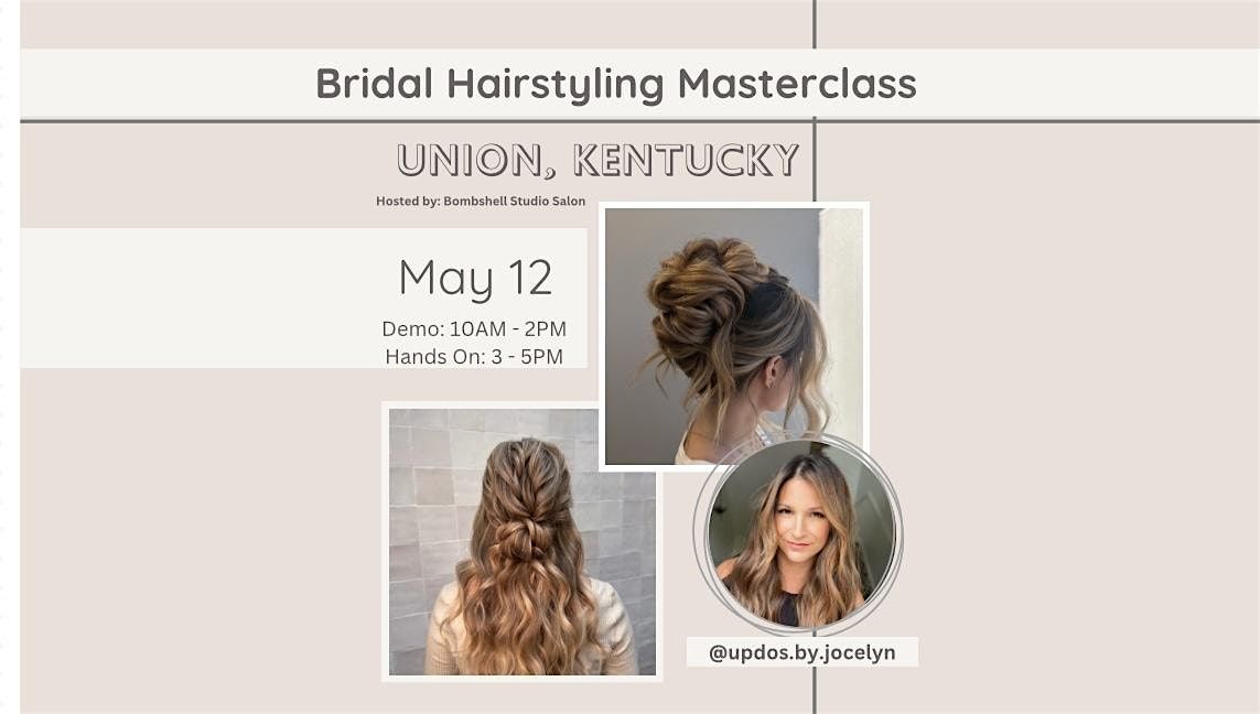 Bridal Hairstyling Masterclass