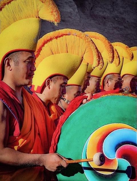 Make Your Own Sand Mandala Guided by Monks from Drepung Loseling Monastery 