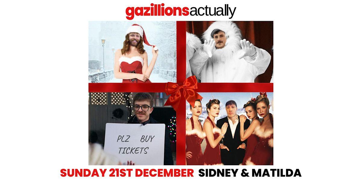 Gazillions at Christmas at Sidney & Matilda, Sheffield.