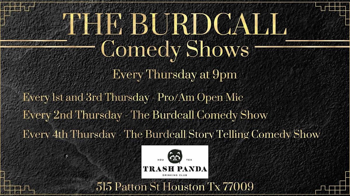 The Burdcall Live Comedy Show