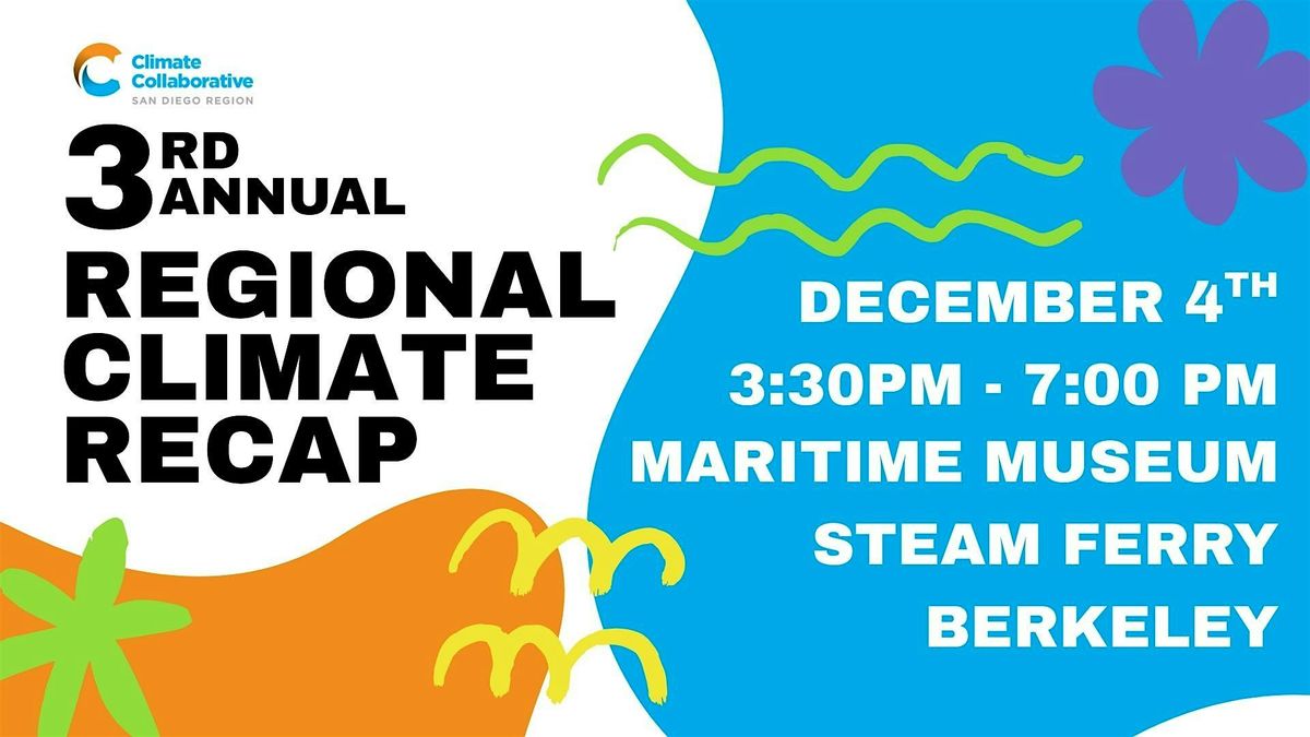 SDRCC's Third Annual Regional Climate Recap: Sustaining Regional Leadership