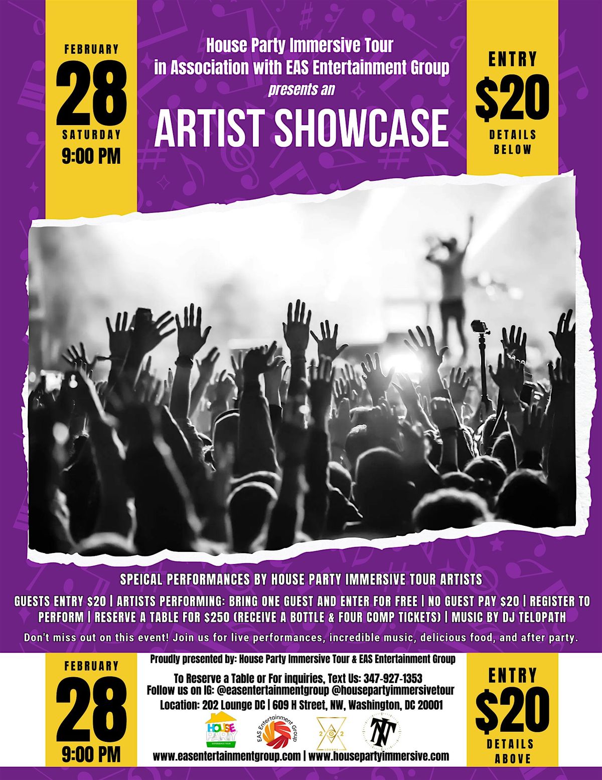 Artist Showcase Event