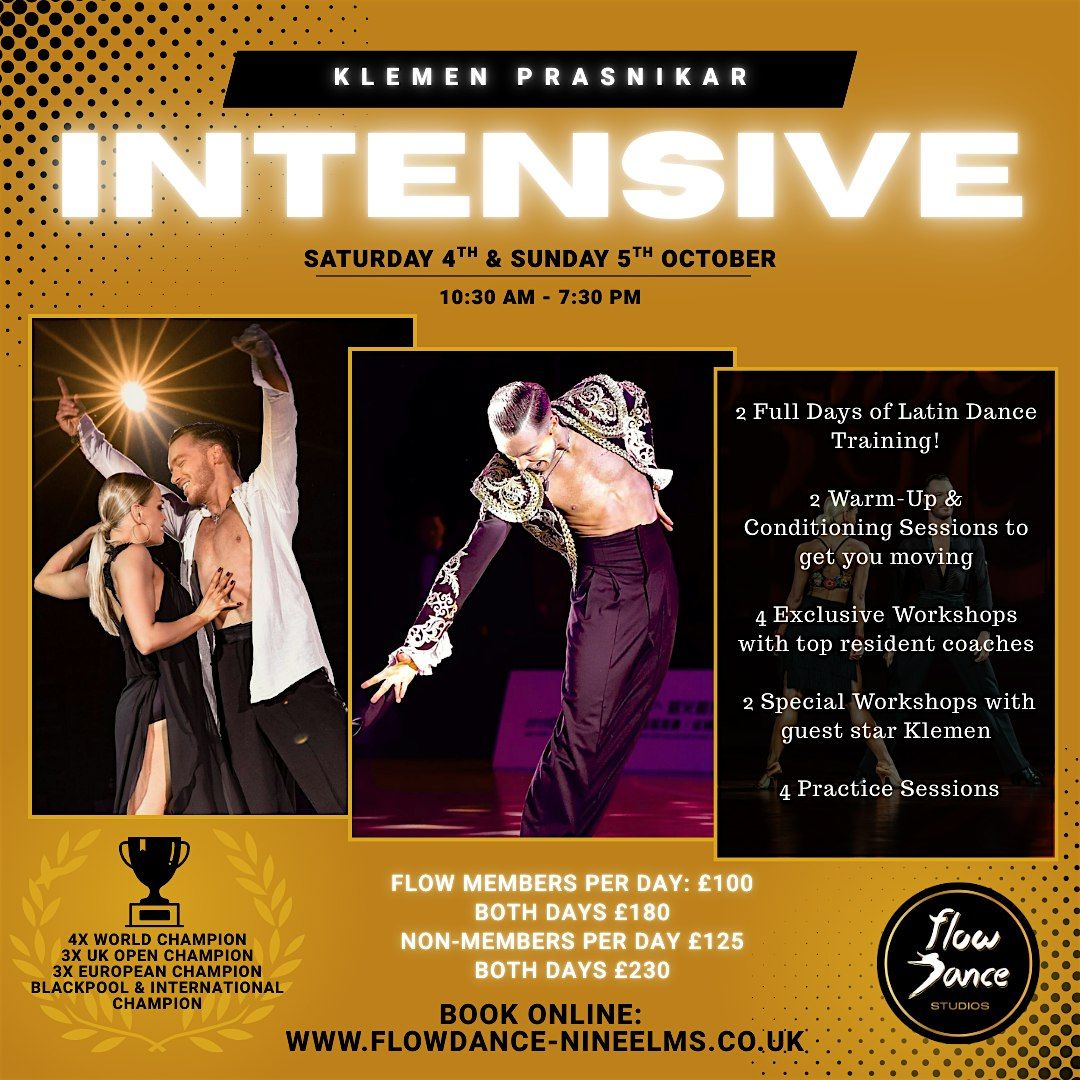 Latin Dance Intensive with World Class Champions!