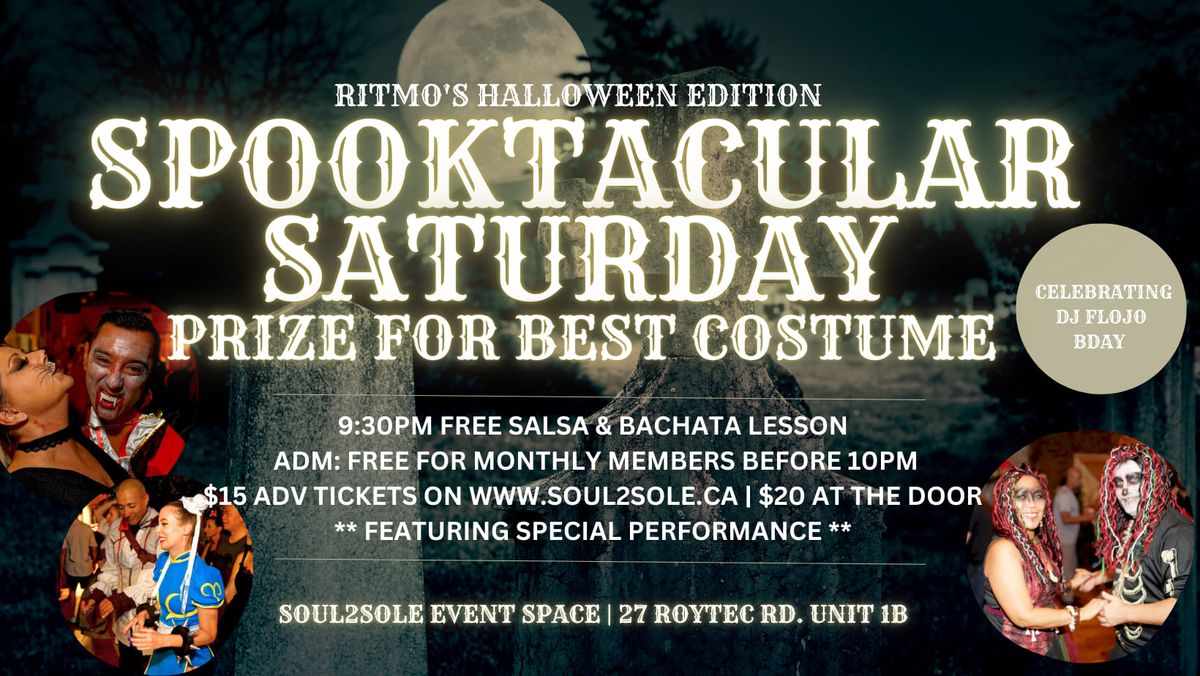 Spooktacular Saturday - Ritmo Halloween Edition 