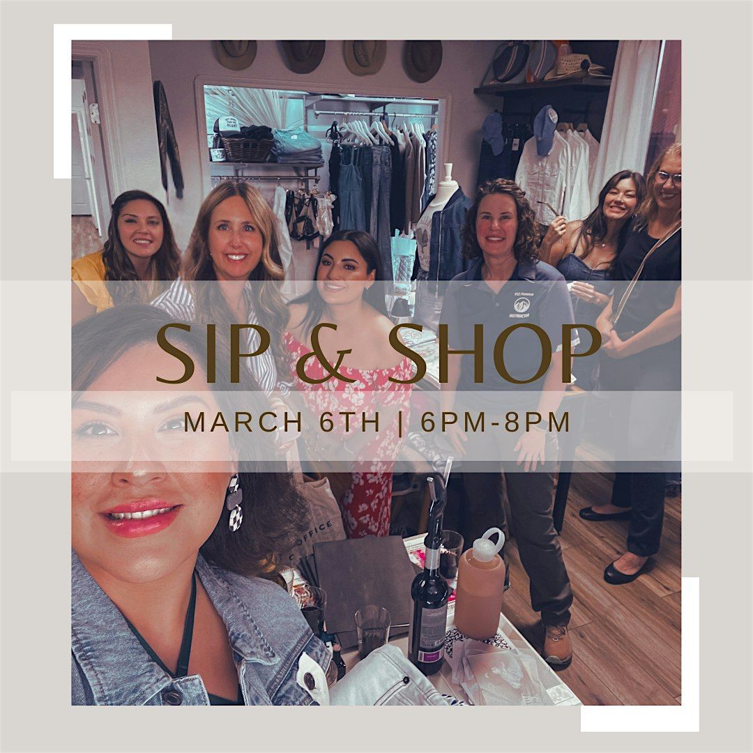 Sip & Shop at Corina\u2019s!