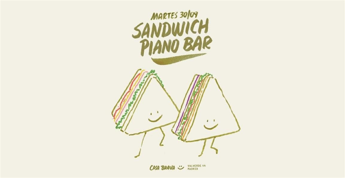 Sandwich Piano Bar en Madrid