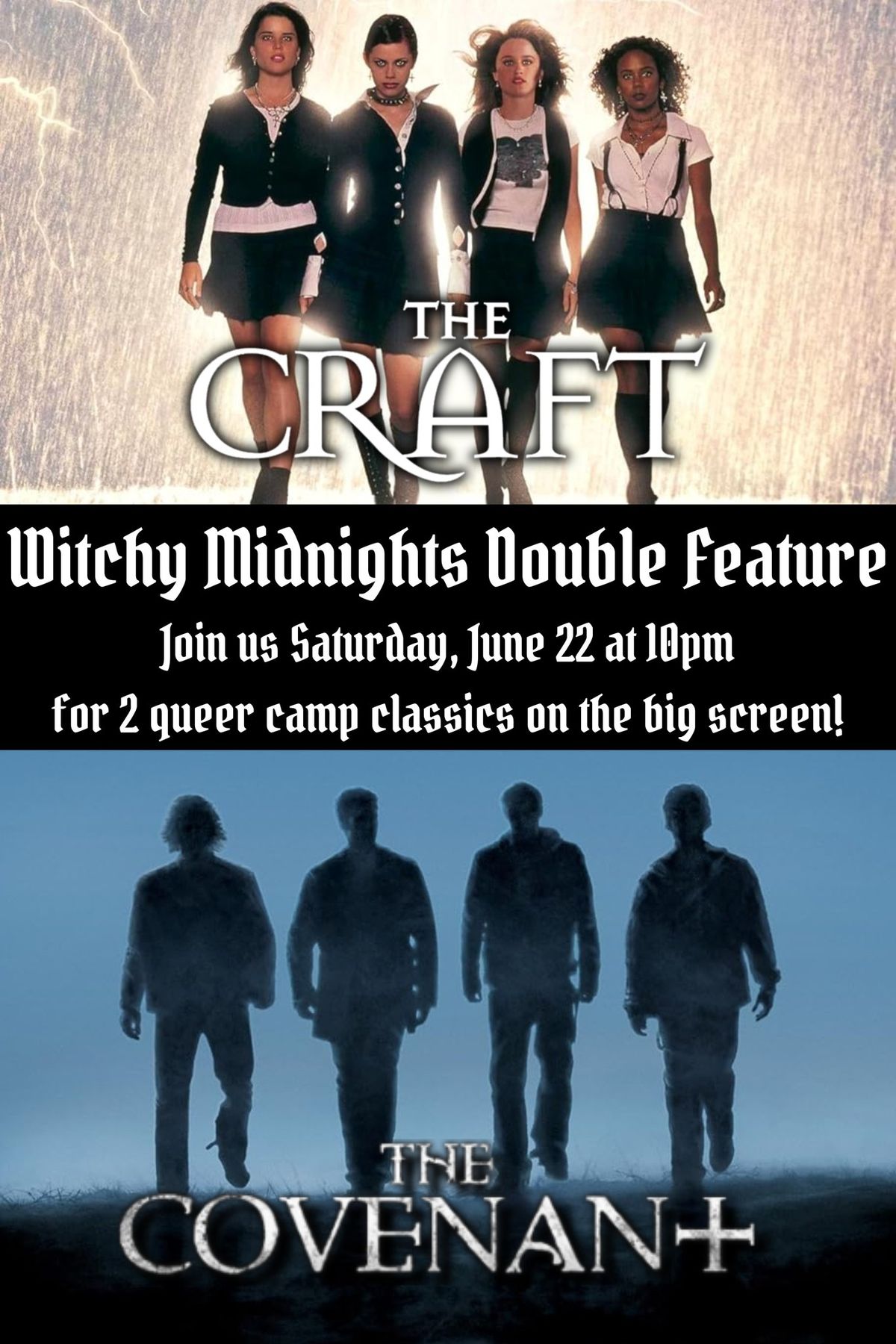 Pride Month: The Craft & The Covenant Double Feature