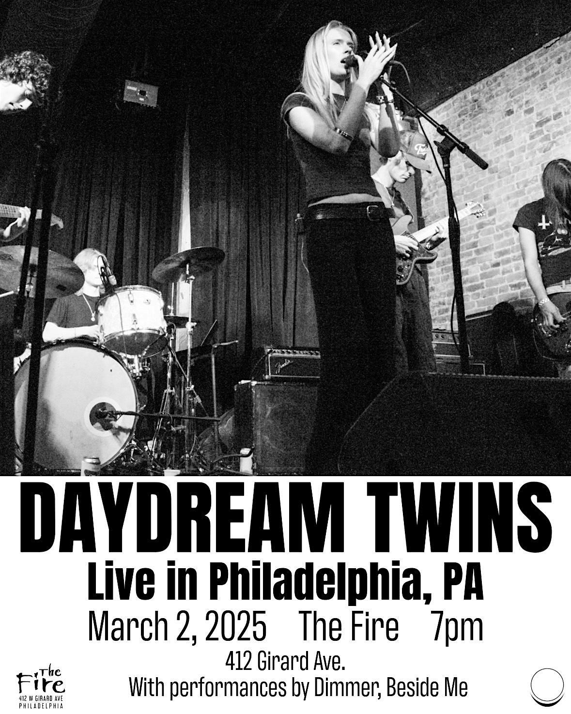 Daydream Twins \/ Dimmer \/ Beside Me + More TBA