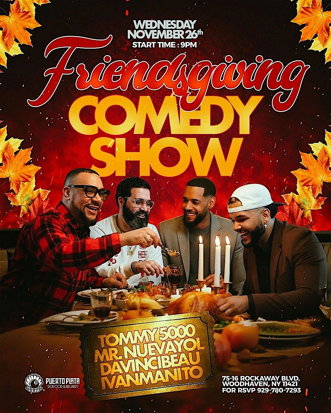 Pre Thanksgiving Comedy Show