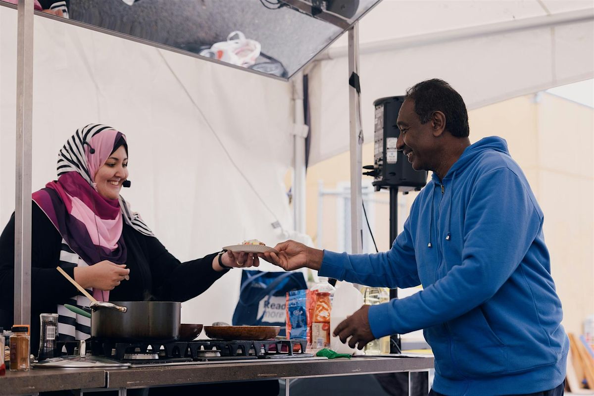 Cooking demo and community lunch