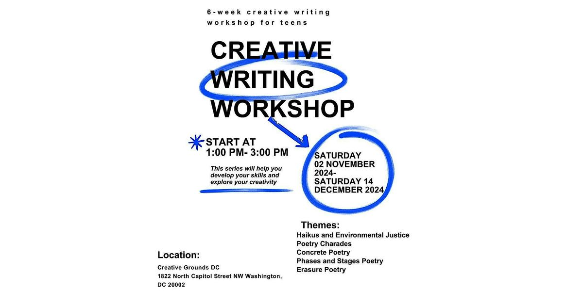 Creative Writing for Young Writers, 10-14 years old