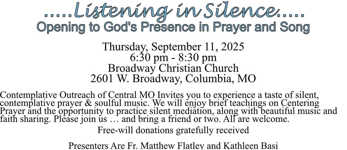 Listening in Silence