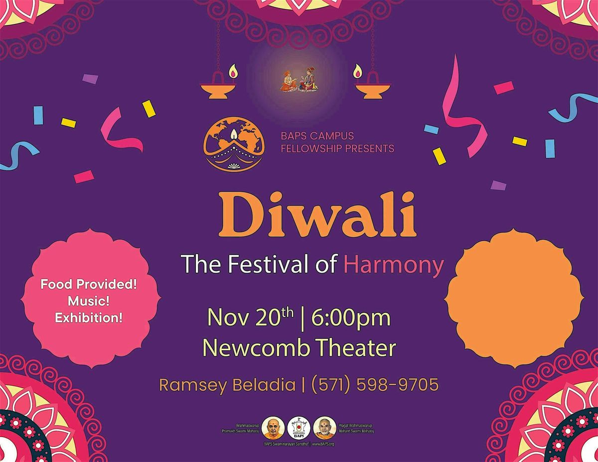 BAPS Fellowship Diwali Celebration at UVA