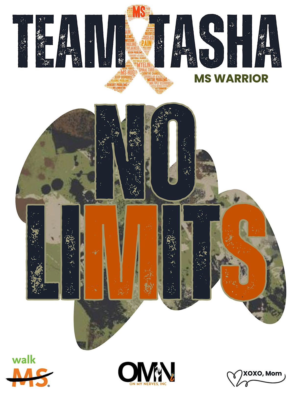 Team Tasha | On My Nerves - 2025 Walk MS