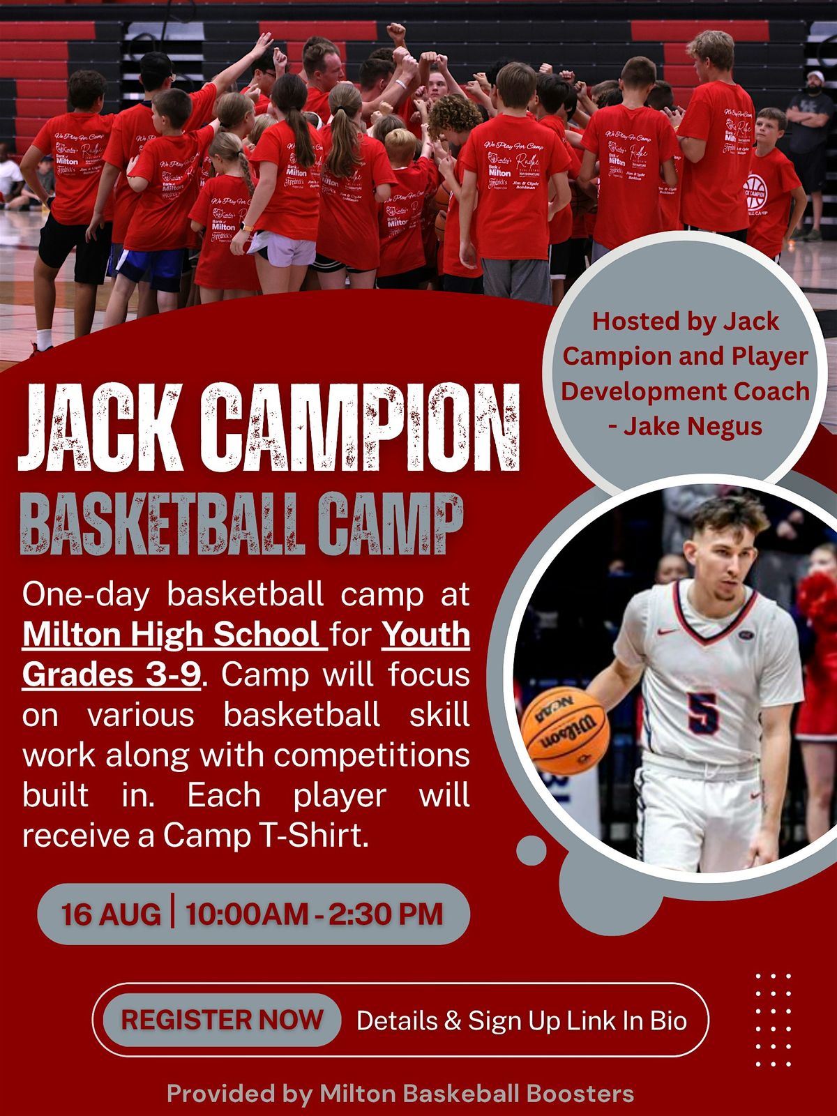 Jack Campion Basketball Camp - 4th Annual