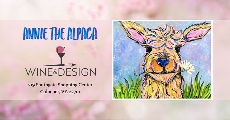 $5 OFF SPECIAL \u2728 Brand NEW Art! | Annie the Alpaca