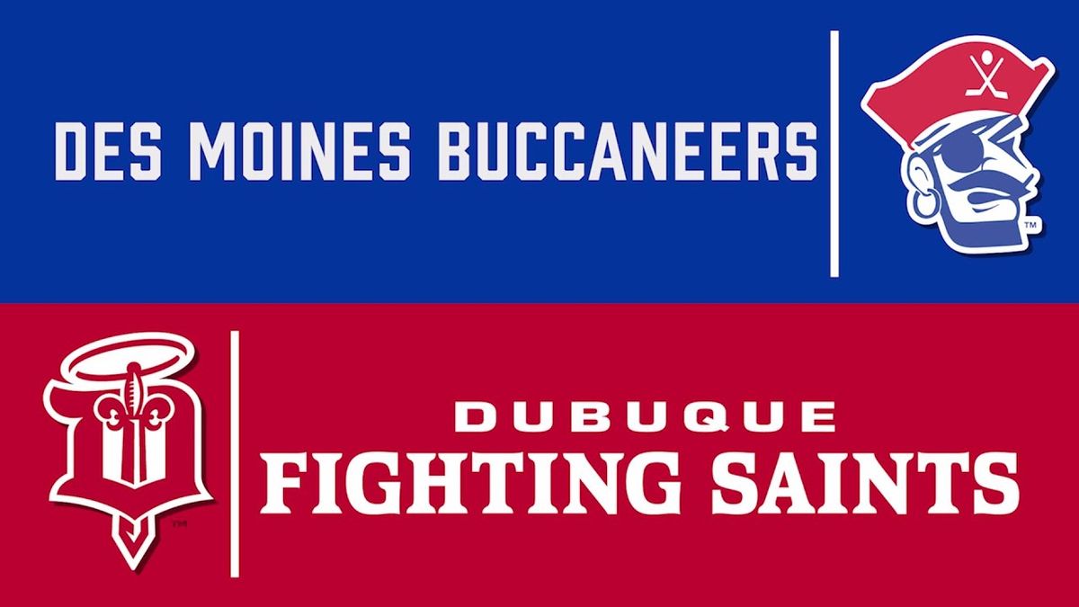 Des Moines Buccaneers at Dubuque Fighting Saints