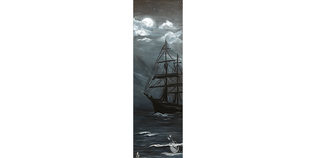 Blackbeard\u2019s Moonlit Voyage - Paint and Sip in Denver | Classpop!\u2122