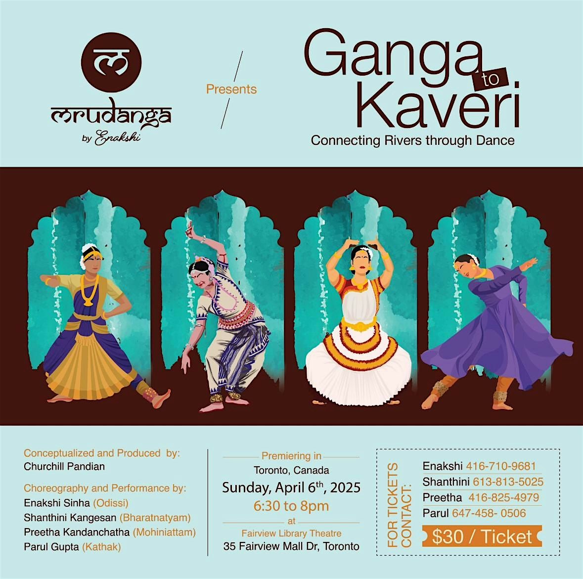 Mrudanga by Enakshi presents: Ganga to Kaveri