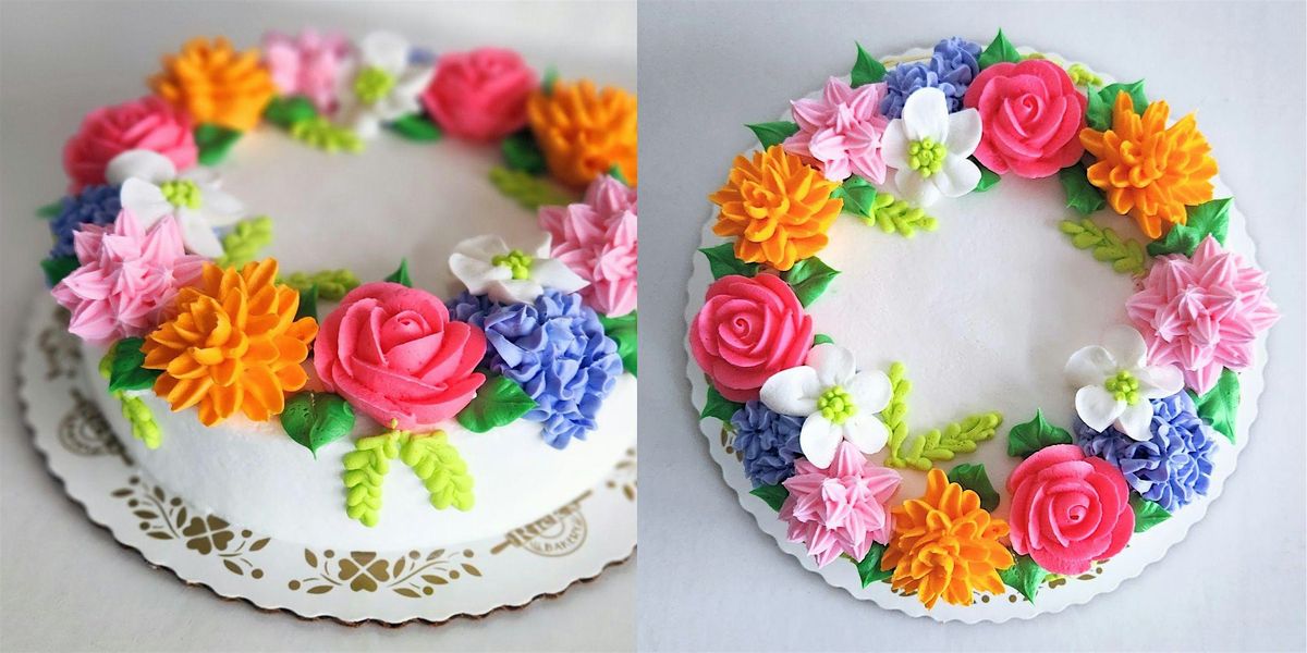 Spring Florals  Cake Class - FAYETTEVILLE