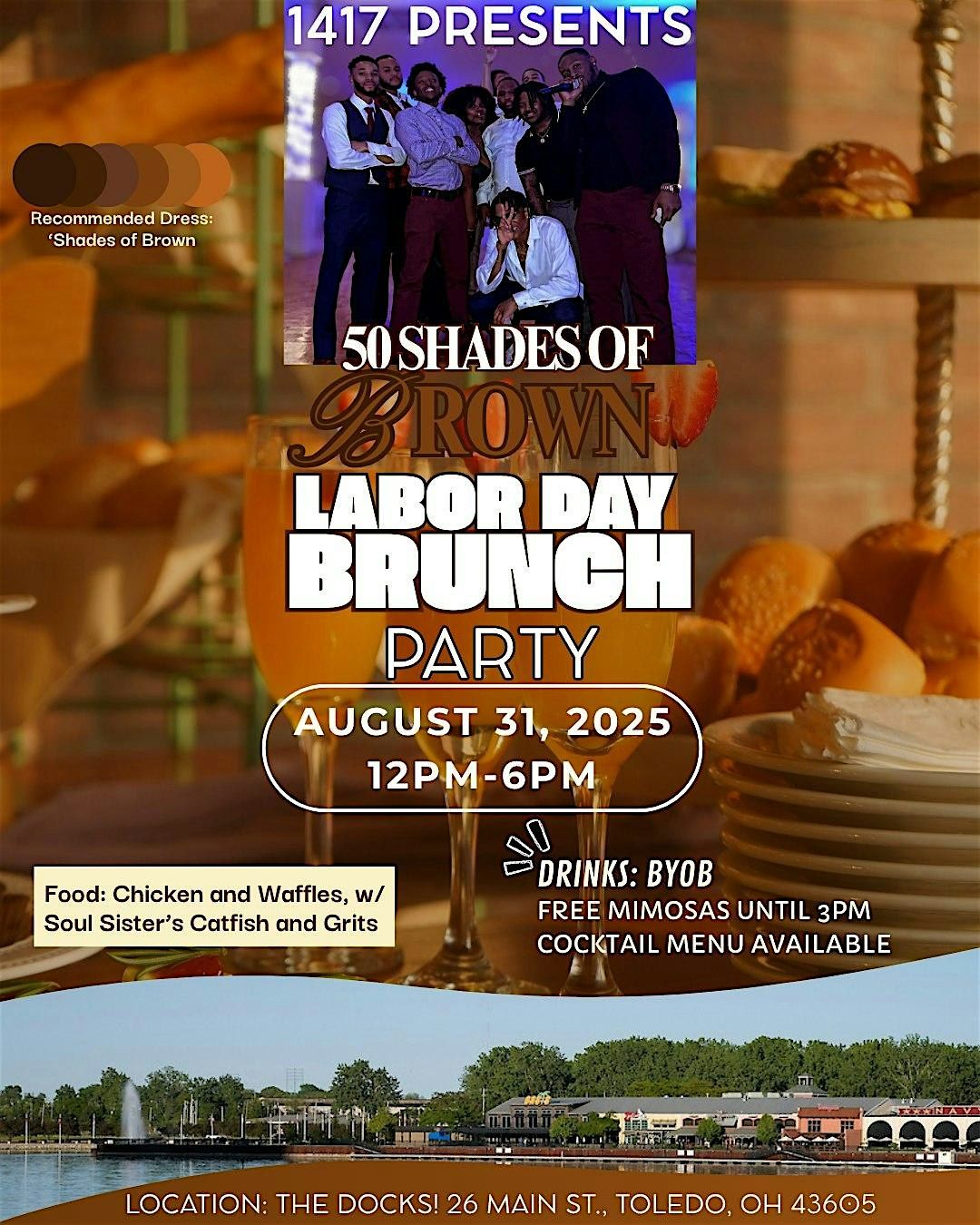 50 Shades of Brown Labor Day Brunch