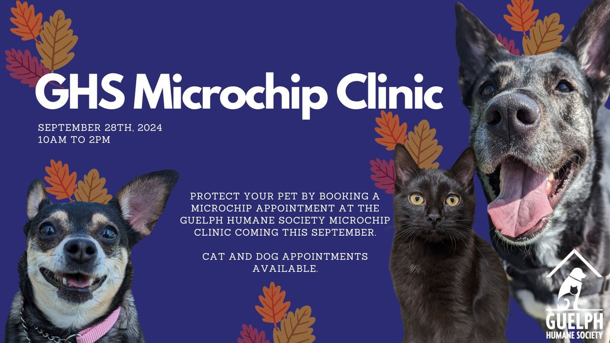 GHS Fall Microchip Clinic