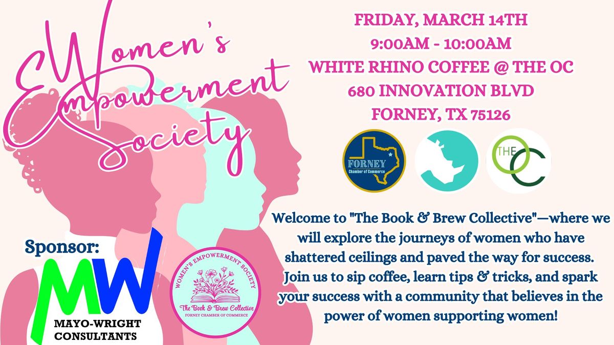 Women's Empowerment Society: The Book & Brew Collective March