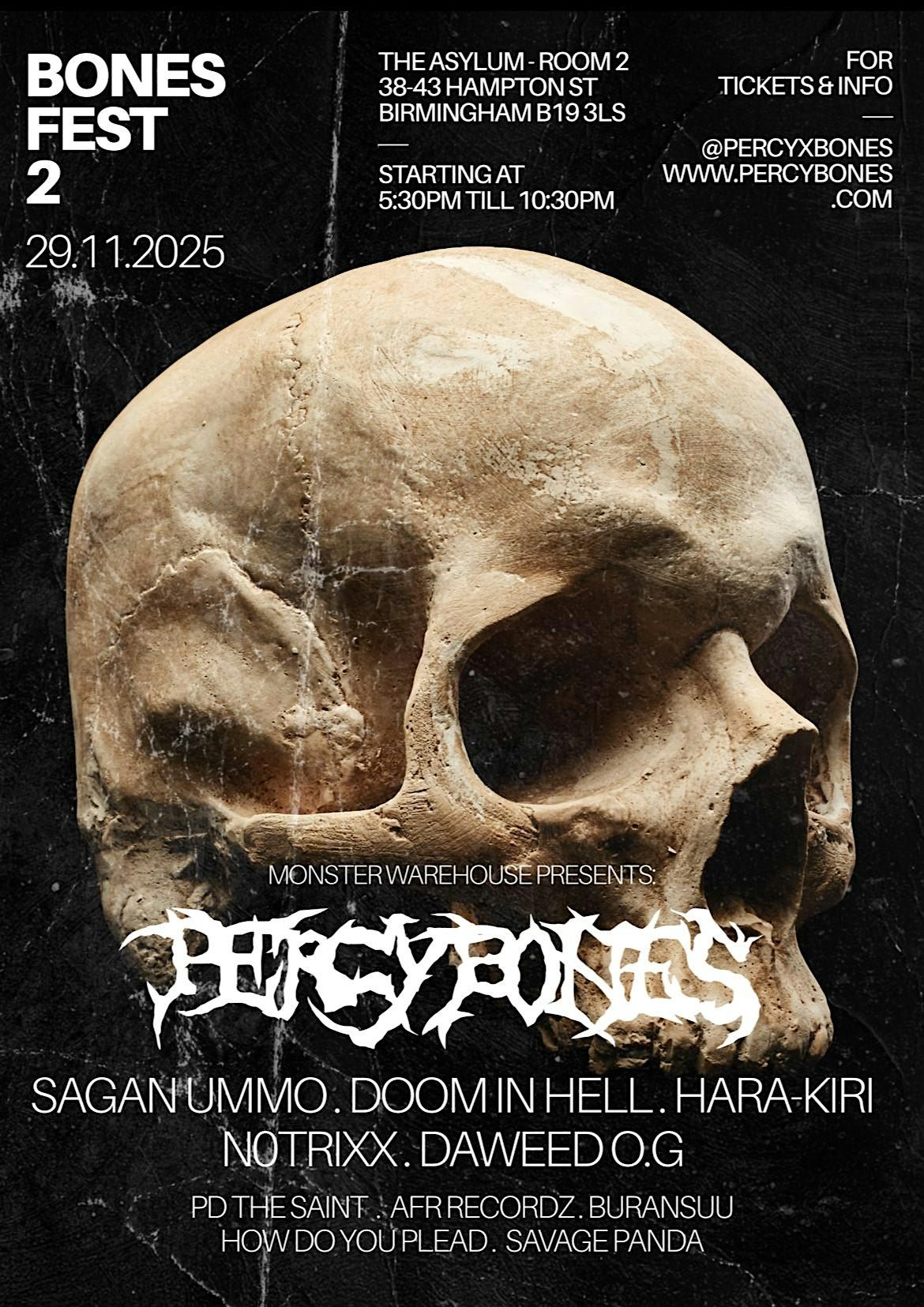 BONES FEST 2 - BIRMINGHAM