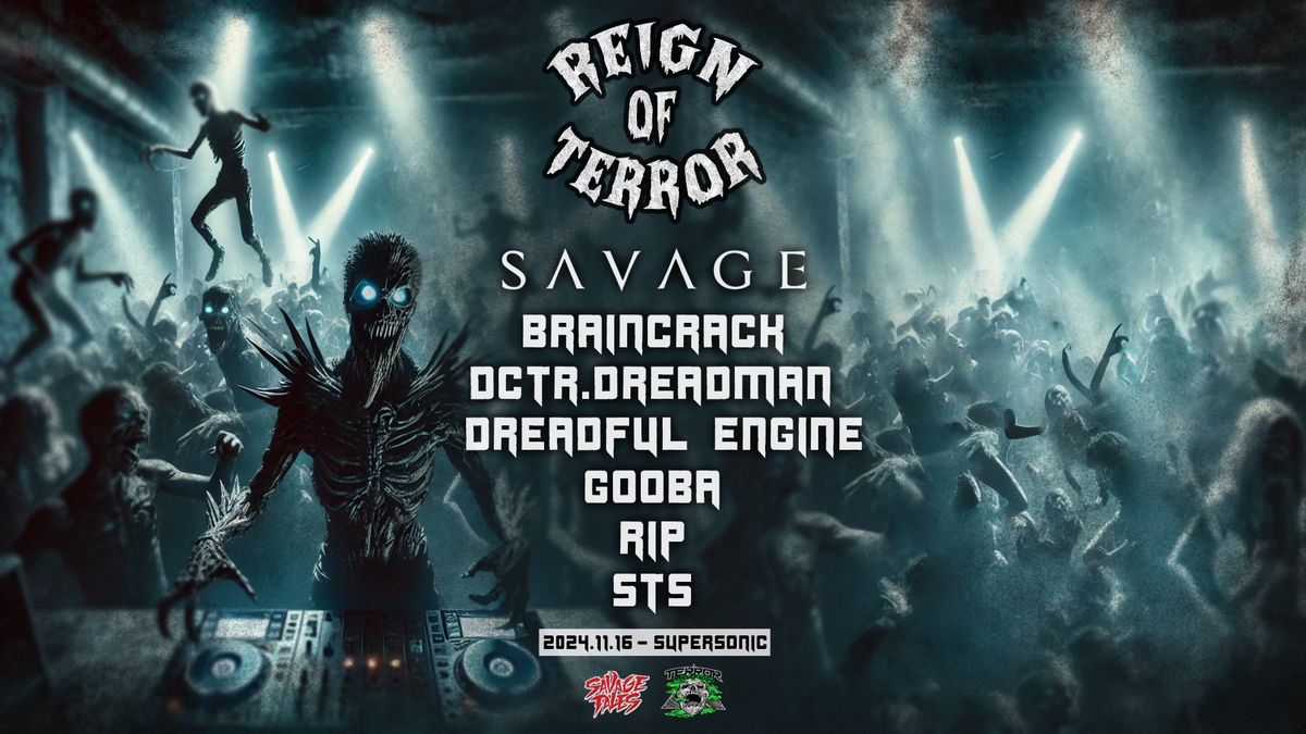 TERRORCORE HUNGARY & SAVAGE pres.: REIGN OF TERROR