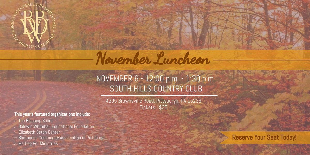 November Luncheon