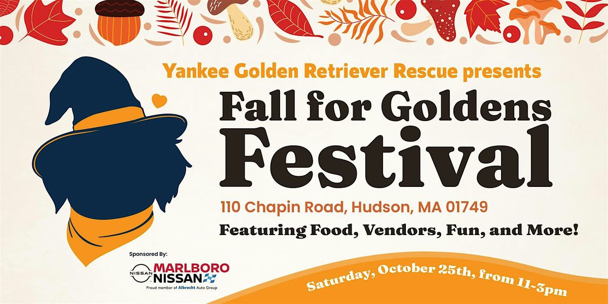 Yankee Golden's 3rd Annual Fall for Goldens Festival