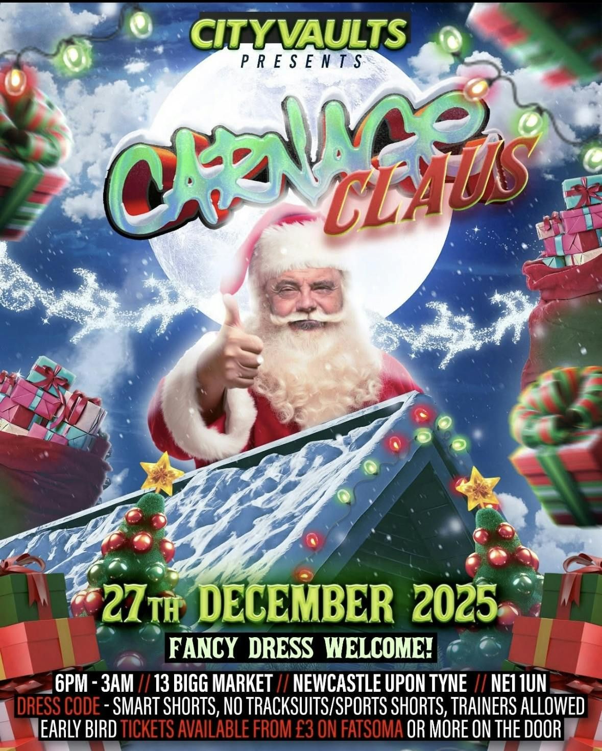 CARNAGE  CLAUS @ CITY VAULTS