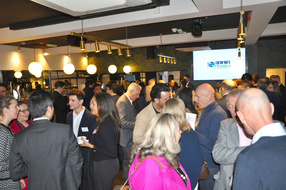 Mayfair HNWI Industry November 2025 Networking Breakfast