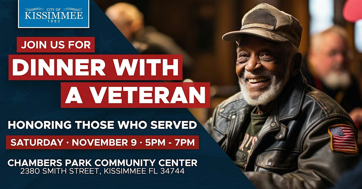 DINNER WITH A VETERAN