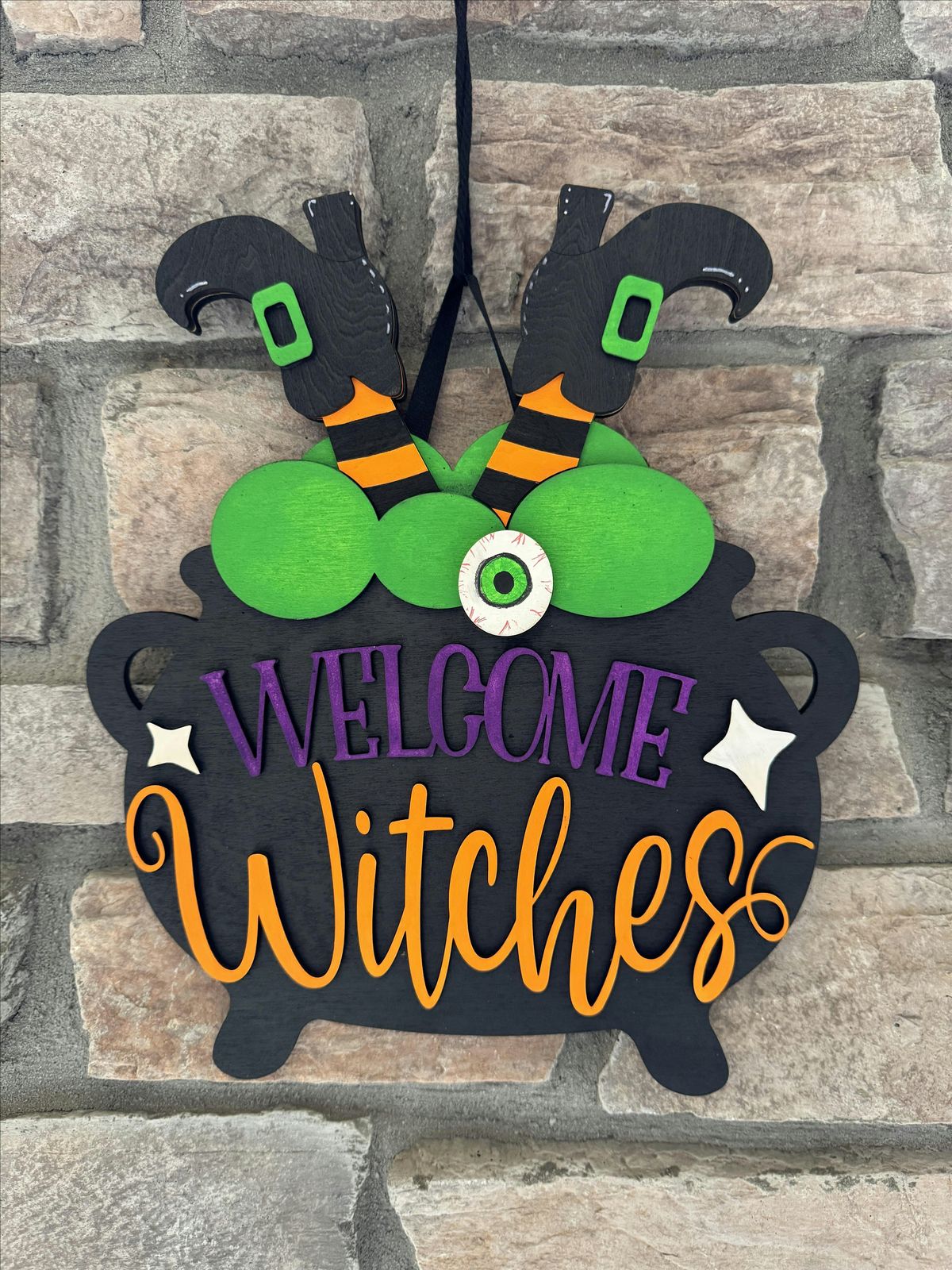 Witchy Night Layered Wood Paint Party at Cocoa Vino in Capitola