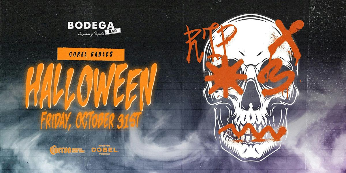 Halloween Weekend at Bodega Bar Coral Gables