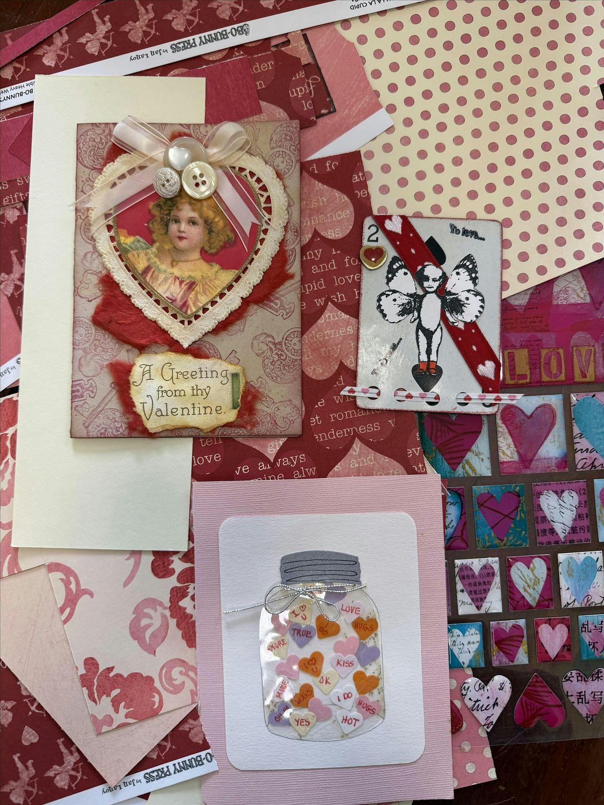 Valentines Cardmaking