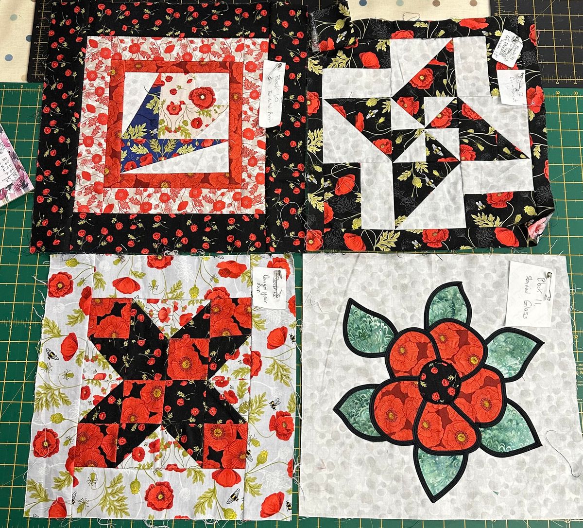 Fully booked - Block Of The Month - Patchwork Quilting with Pat Stone - 3