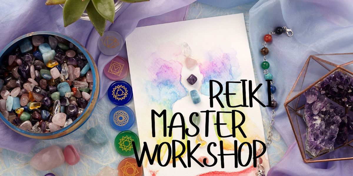 REIKI Level 3 Master Practitioner Workshop certificate manual lunch inc