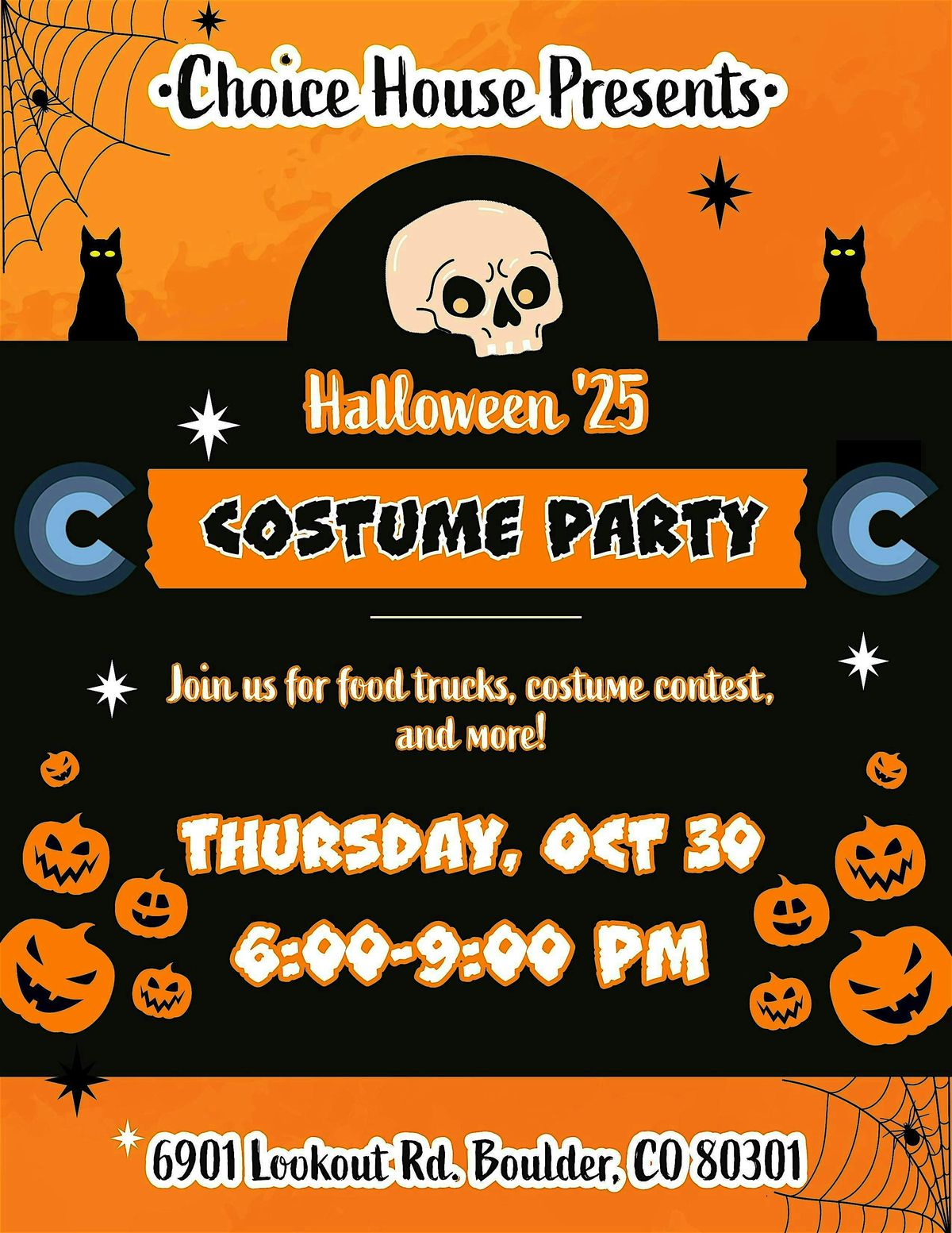 Choice House Halloween Party 2025