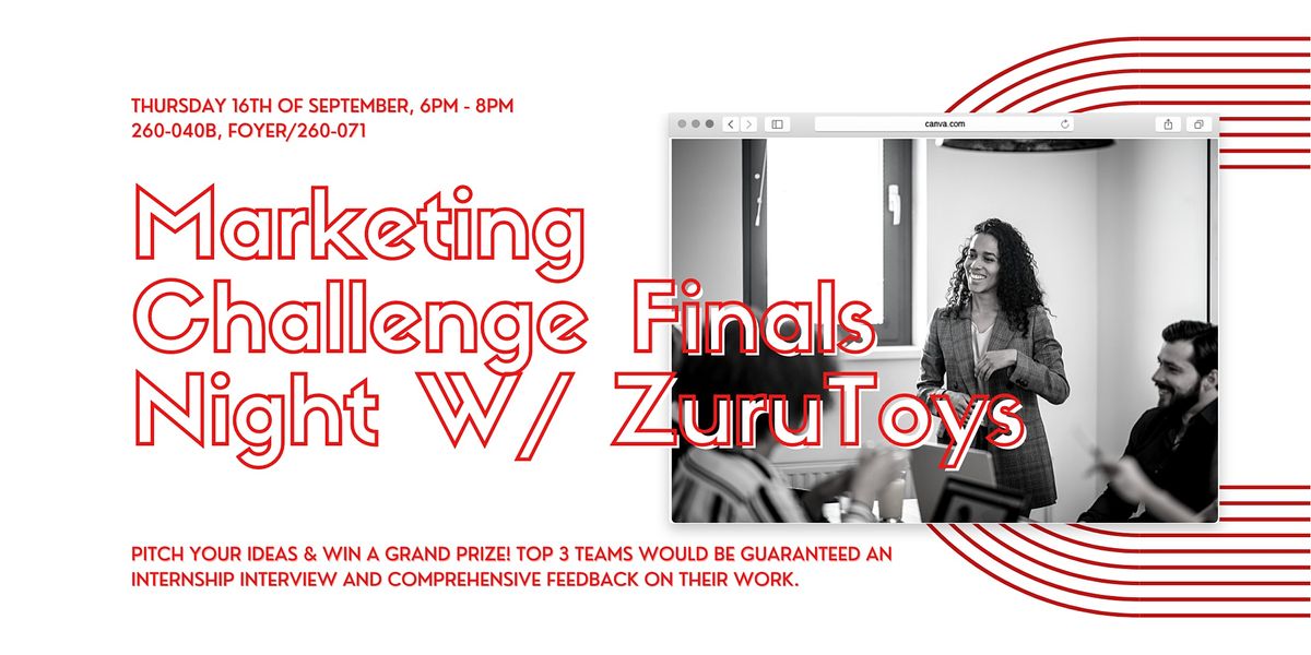 Marketing Challenge Finals Night w\/ Zuru Toys