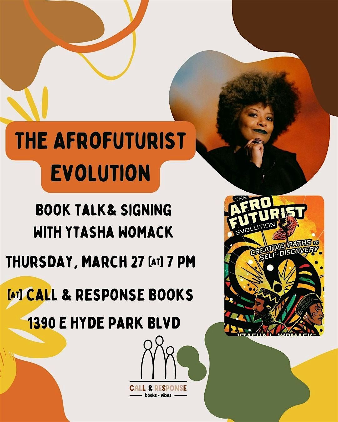 Book Talk & Signing: The Afrofuturist Evolution with Ytasha Womack