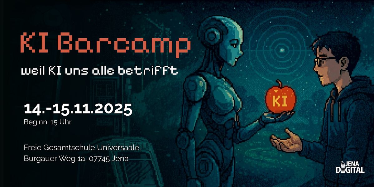 KI-Barcamp Jena - weil KI uns alle betrifft